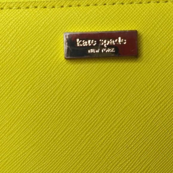 Kate Spade Newbury Lane Neda Wallet Rosegold Large Zip Around Clutch Leather - Picture 5 of 11